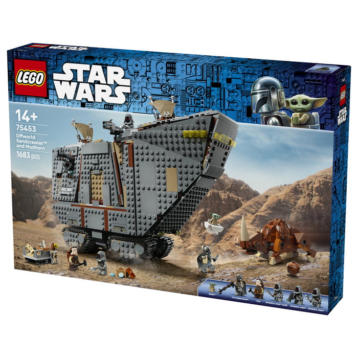 LEGO Star Wars 75453 Offworld Sandcrawler y Mudhorn