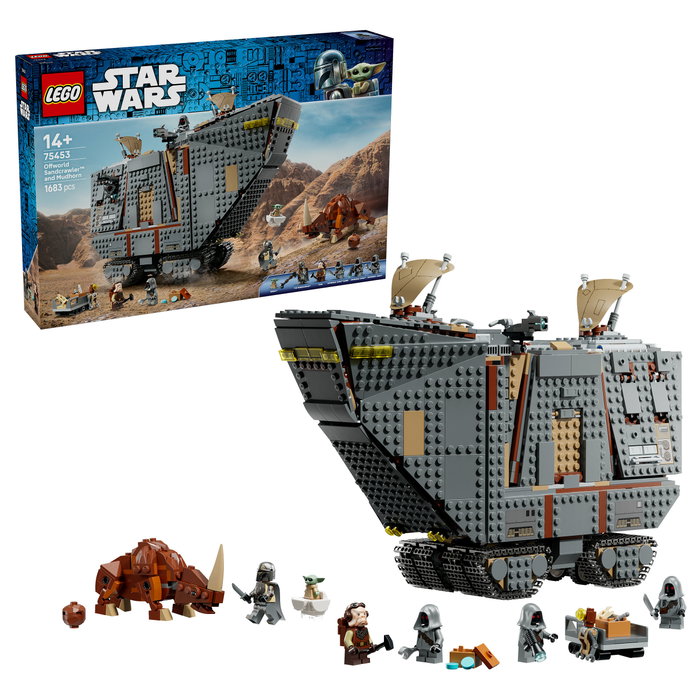 LEGO Star Wars 75453 Offworld Sandcrawler y Mudhorn