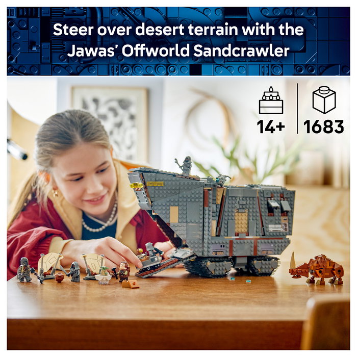 LEGO Star Wars 75453 Offworld Sandcrawler y Mudhorn