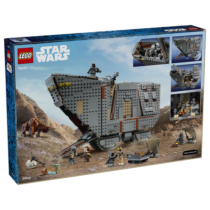 LEGO Star Wars 75453 Offworld Sandcrawler y Mudhorn