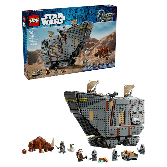 LEGO Star Wars 75453 Offworld Sandcrawler y Mudhorn