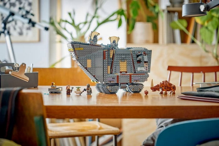 LEGO Star Wars 75453 Offworld Sandkrawler y cuerno de barro