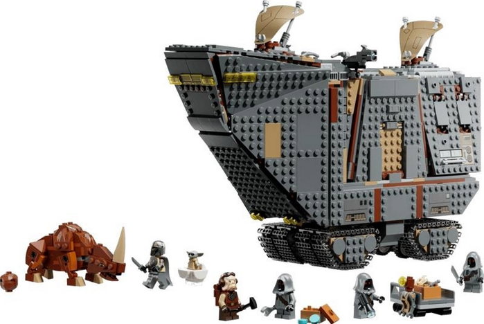 LEGO Star Wars 75453 Offworld Sandkrawler y cuerno de barro