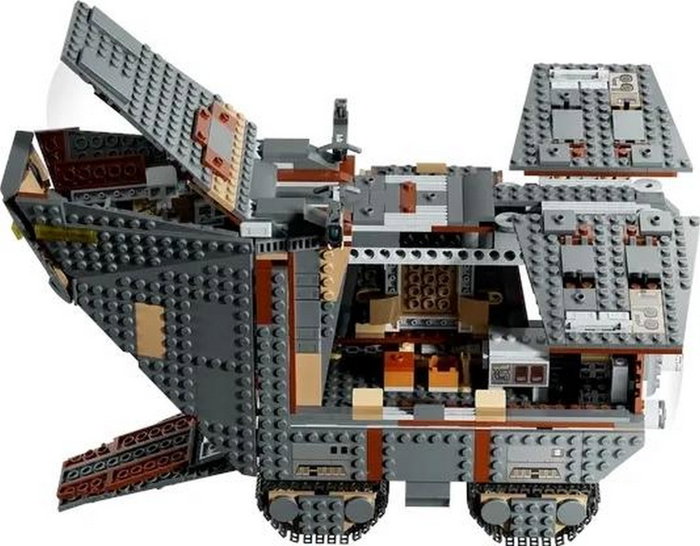 LEGO Star Wars 75453 Offworld Sandkrawler y cuerno de barro