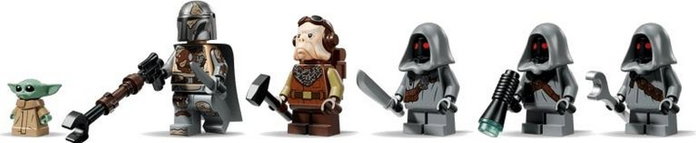 LEGO Star Wars 75453 Offworld Sandkrawler y cuerno de barro