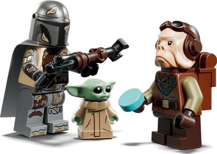 LEGO Star Wars 75453 Offworld Sandkrawler y cuerno de barro