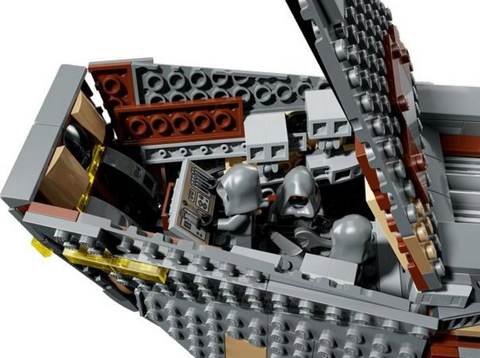 LEGO Star Wars 75453 Offworld Sandkrawler y cuerno de barro