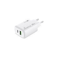 MEDIARANGE Adaptador de carga GaN 25W MRMA112-2 Blanco