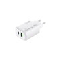 MEDIARANGE Adaptador de carga GaN 25W MRMA112-2 Blanco