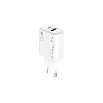 MEDIARANGE Adaptador de carga GaN 25W MRMA112-2 Blanco