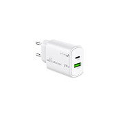 MEDIARANGE Adaptador de carga GaN 25W MRMA112-2 Blanco
