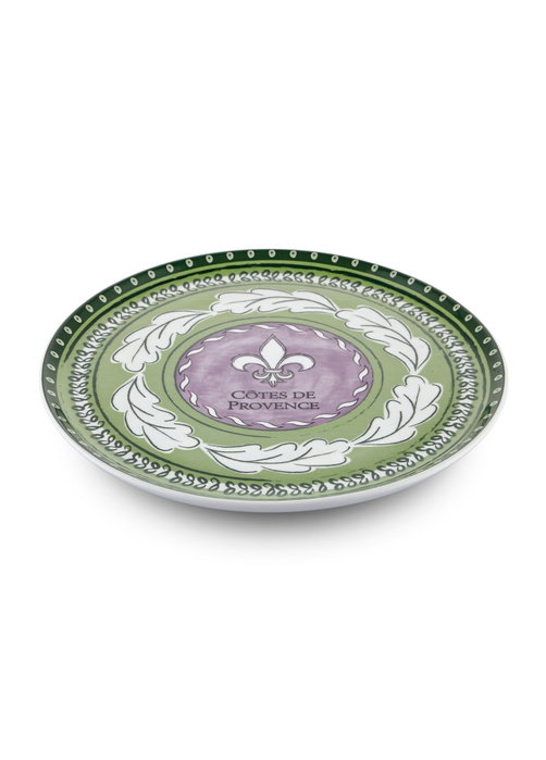 Hermia Plato de Servicio PRC0006 Cerámica Lila 30 x 30 x 2 cm