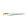 Tres Claveles Pinza de Depilar Ancha 8 cm con Punta Dorada