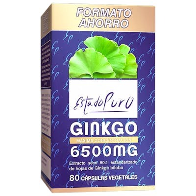 TONGIL Ginkgo Biloba 6500 mg 80 cápsulas
