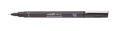 Uniball Uni pin 0,1 gris oscuro Uniball Uni pin 0,1 gris oscuro