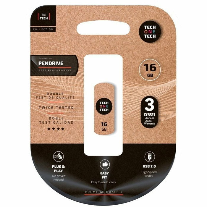 Tech One Tech Pro Smart Cliptech 16 GB USB 2.0