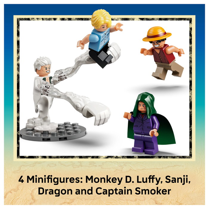 LEGO ONE PIECE Showdown with Captain Smoker 75642