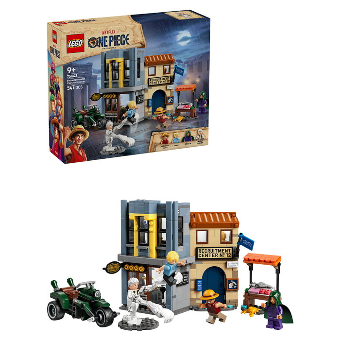 LEGO ONE PIECE Showdown with Captain Smoker 75642