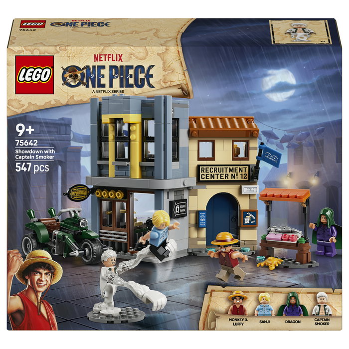 LEGO ONE PIECE Showdown with Captain Smoker 75642
