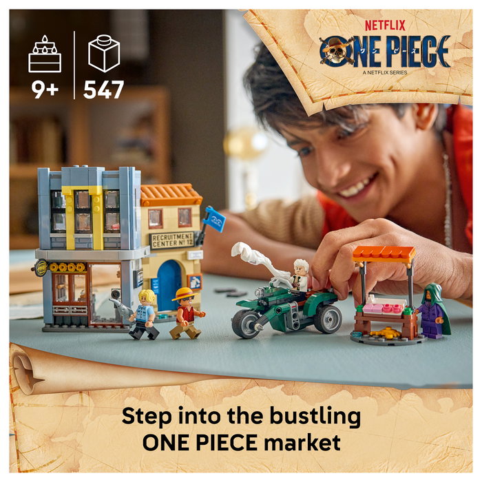 LEGO ONE PIECE Showdown with Captain Smoker 75642