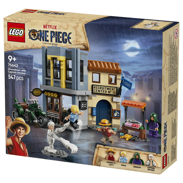 LEGO ONE PIECE Showdown with Captain Smoker 75642