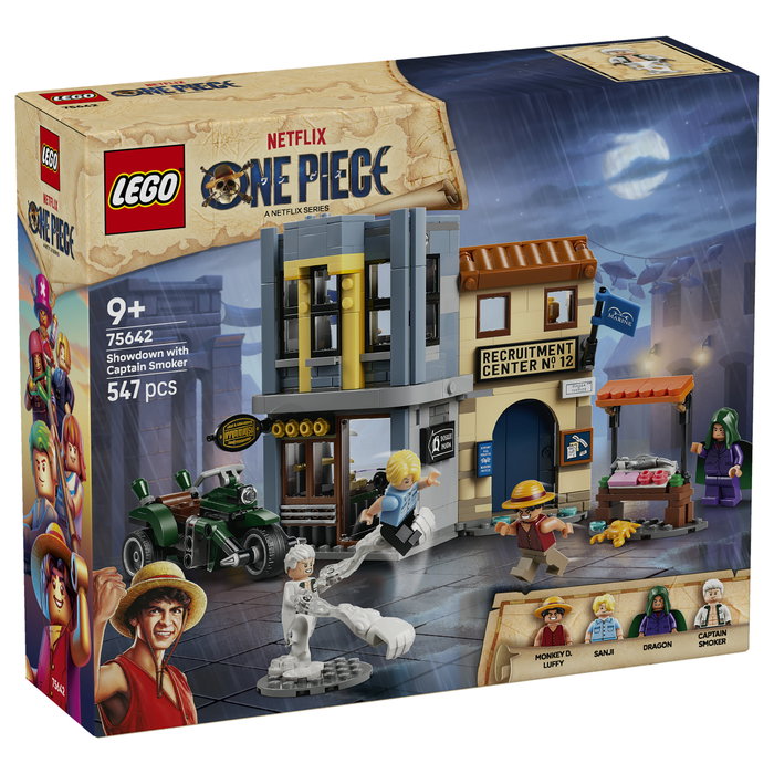 LEGO ONE PIECE Showdown with Captain Smoker 75642