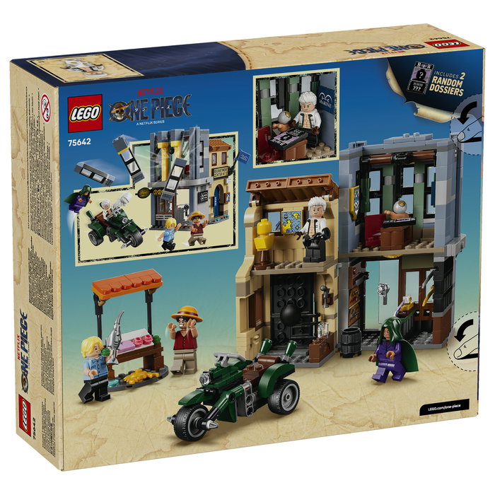 LEGO ONE PIECE Showdown with Captain Smoker 75642