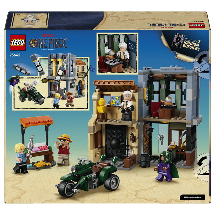 LEGO ONE PIECE Showdown with Captain Smoker 75642