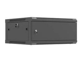 Lanberg Armario Rack de Pared 19 pulg 4U 600x600mm Negro