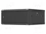 Lanberg Armario Rack de Pared 19 pulg 4U 600x600mm Negro