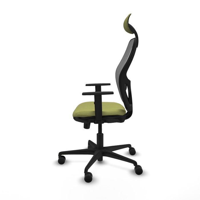 PIQUERAS Y CRESPO Silla de oficina Jorquera con mecanismo Sincro/Traslack, Verde oliva y Gris PIQUERAS Y CRESPO Silla de oficina Jorquera con mecanismo Sincro/Traslack, Verde oliva y Gris
