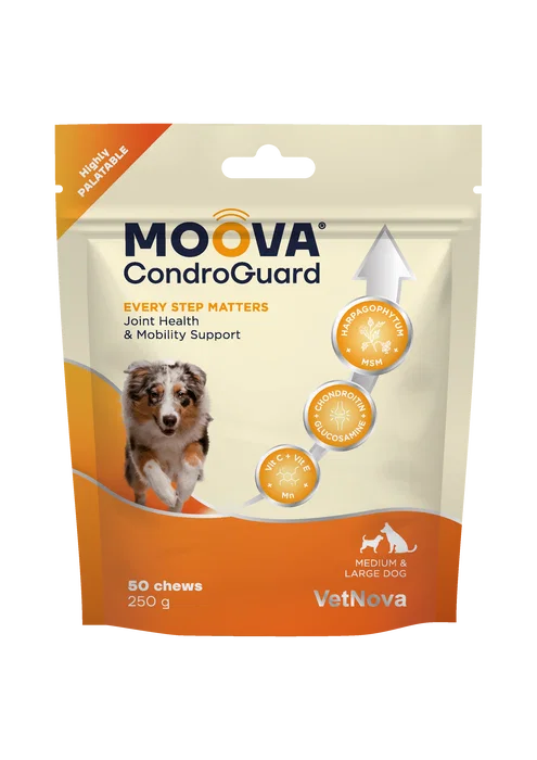 Vetnova Moova Condroguard Medium & Large para Perros y Gatos (50 Chews) Vetnova Moova Condroguard Medium & Large para Perros y Gatos (50 Chews)