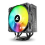 SHARKOON Refrigerador de aire para CPU A40 RGB 12 cm Negro TDP 220W PWM RGB