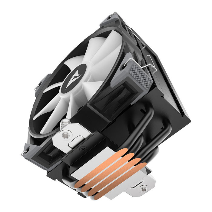 SHARKOON Refrigerador de aire para CPU A40 RGB 12 cm Negro TDP 220W PWM RGB
