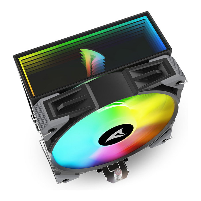SHARKOON Refrigerador de aire para CPU A40 RGB 12 cm Negro TDP 220W PWM RGB