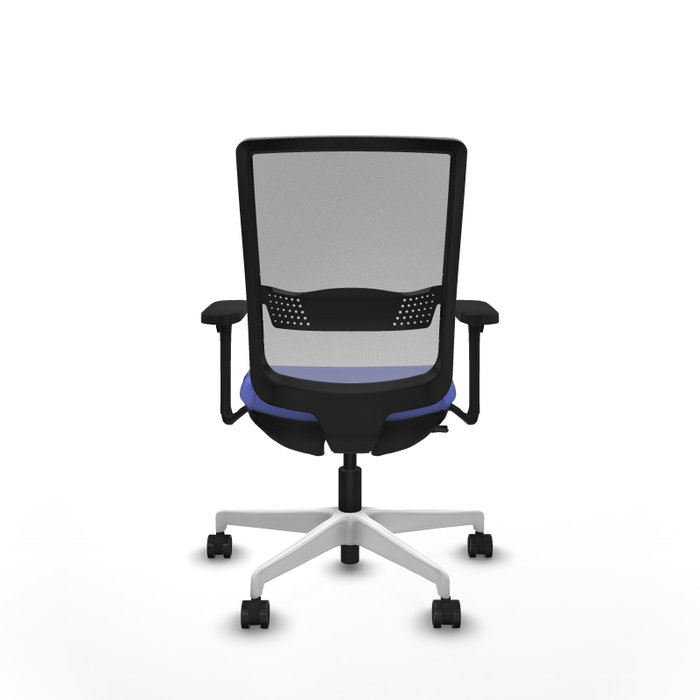 PIQUERAS Y CRESPO Silla de oficina Haches con mecanismo Sincro/Traslack, Azul claro y Gris PIQUERAS Y CRESPO Silla de oficina Haches con mecanismo Sincro/Traslack, Azul claro y Gris