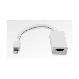 ROLINE Adaptador Mini DisplayPort a HDMI ST/BU Blanco