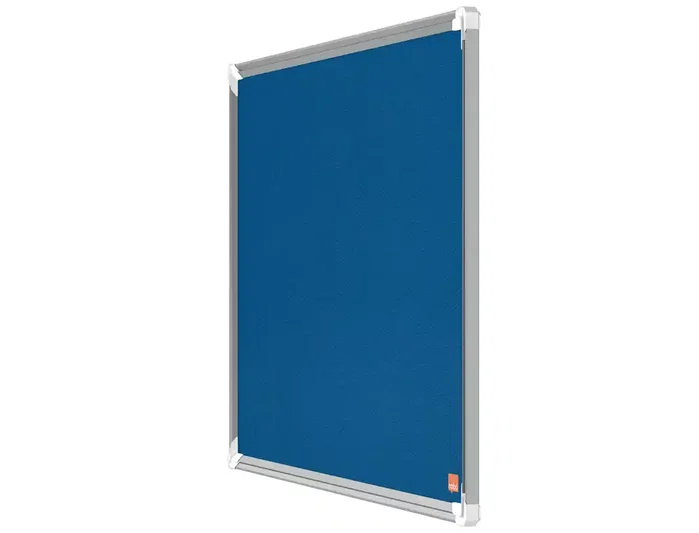 Nobo Tablero de anuncios de fieltro Premium Ecolabel Azul 600x450 mm Marco de aluminio Nobo Tablero de anuncios de fieltro Premium Ecolabel Azul 600x450 mm Marco de aluminio