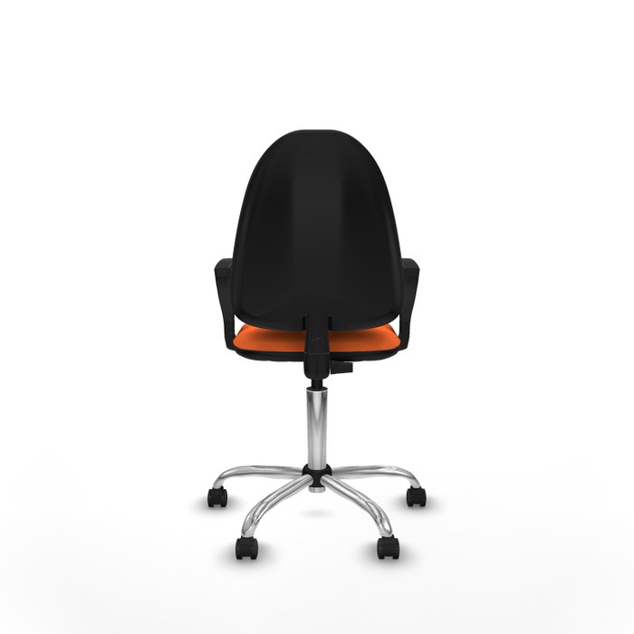 PIQUERAS Y CRESPO Silla de oficina Aýna Naranja con Brazos Fijos PIQUERAS Y CRESPO Silla de oficina Aýna Naranja con Brazos Fijos