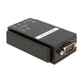 DeLOCK Konverter Ethernet LAN a Serial - Adaptador de Red
