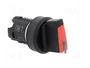 SIEMENS Interruptor rotativo de 22mm rojo con mango largo