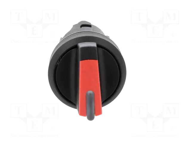 SIEMENS Interruptor rotativo de 22mm rojo con mango largo