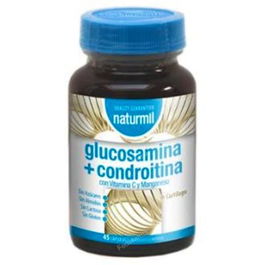 DIETMED Glucosamina 500Mg. + Condroitina 400Mg. 45 Cápsulas para Articulaciones con Vitamina C y Manganeso