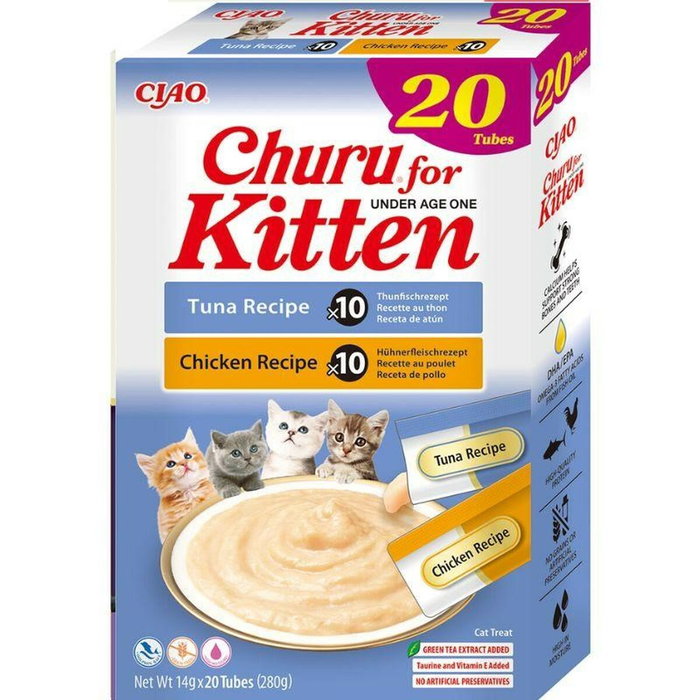 Churu Gatitos Variedades Kitten 20x14g