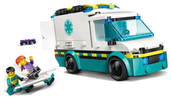 LEGO City Ambulancia de Emergencias 60451 LEGO City Ambulancia de Emergencias 60451