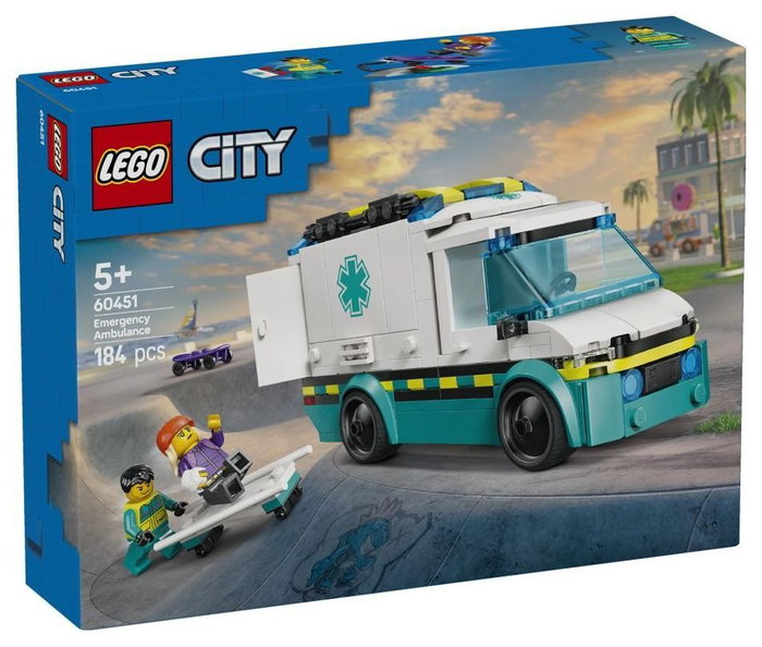 LEGO City Ambulancia de Emergencias 60451 LEGO City Ambulancia de Emergencias 60451