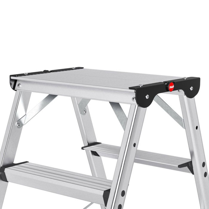 Hailo Master DTL100 Escalera de tijera 2 x 6 pasos