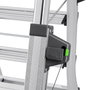 Hailo Master DTL100 Escalera de tijera 2 x 6 pasos