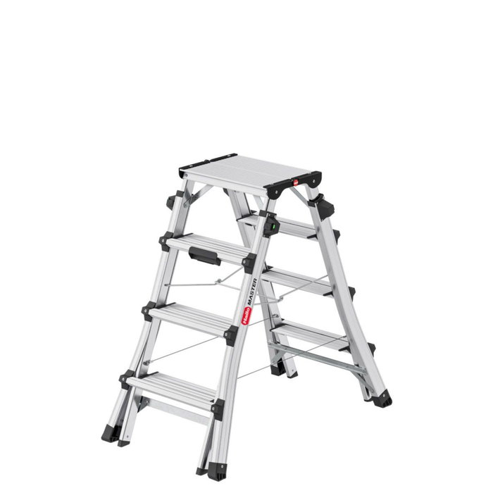 Hailo Master DTL100 Escalera de tijera 2 x 6 pasos