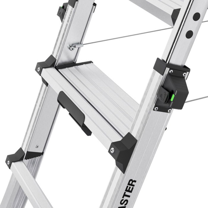Hailo Master DTL100 Escalera de tijera 2 x 6 pasos
